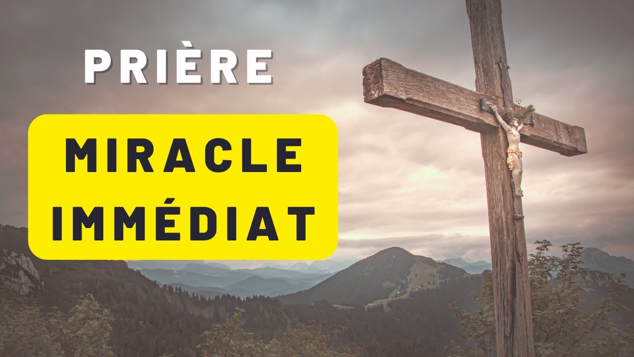 'Video thumbnail for Prière pour obtenir un Miracle Immédiat'