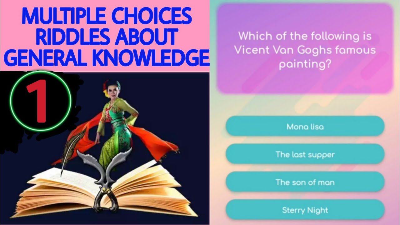 'Video thumbnail for Synthesis of Multiple choice Riddles about General Knowledge #1 | Vu Giang Channel'