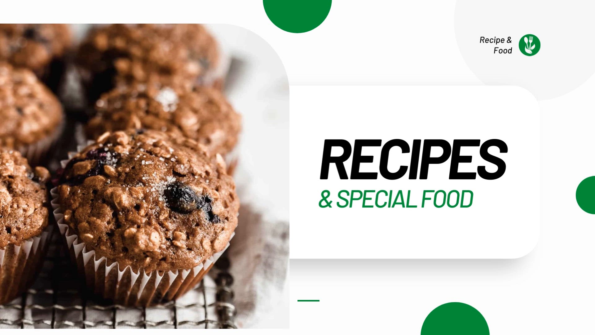 'Video thumbnail for Healthy Oatmeal Muffins Recipes'