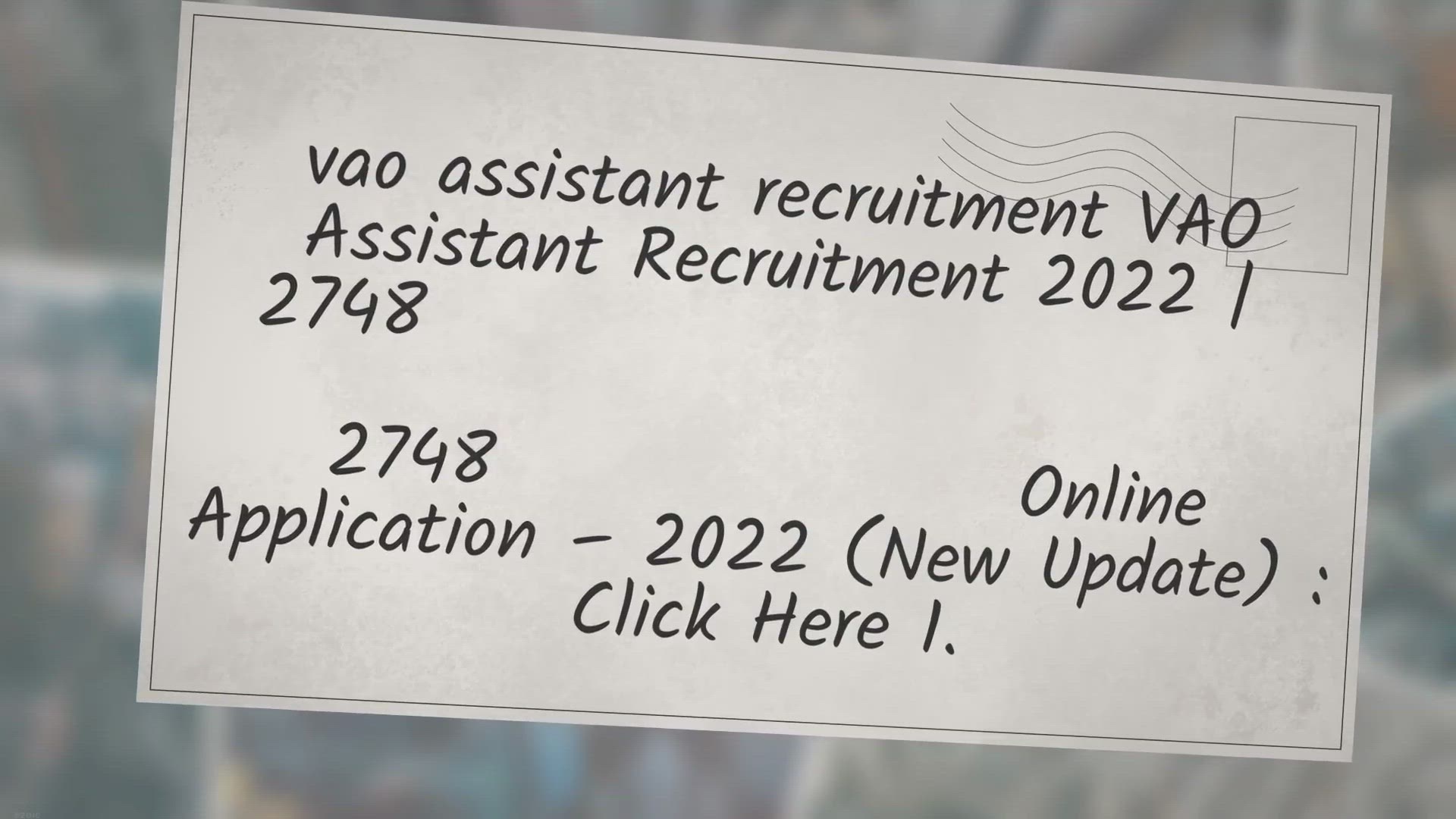 Video thumbnail for தமிழ்நாடு கிராம உதவியாளர் பணிகள் – vao assistant recruitment (2021-22)