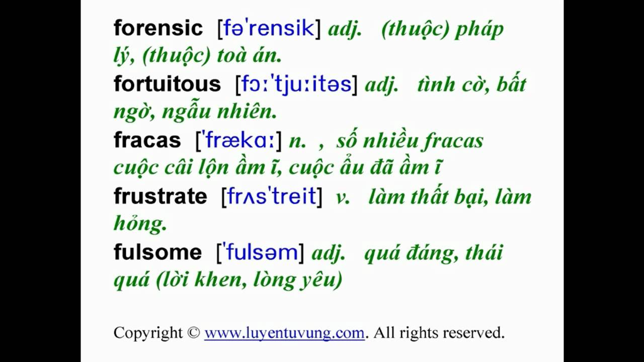 'Video thumbnail for Essential Words for the TOEFL - Lesson 11'