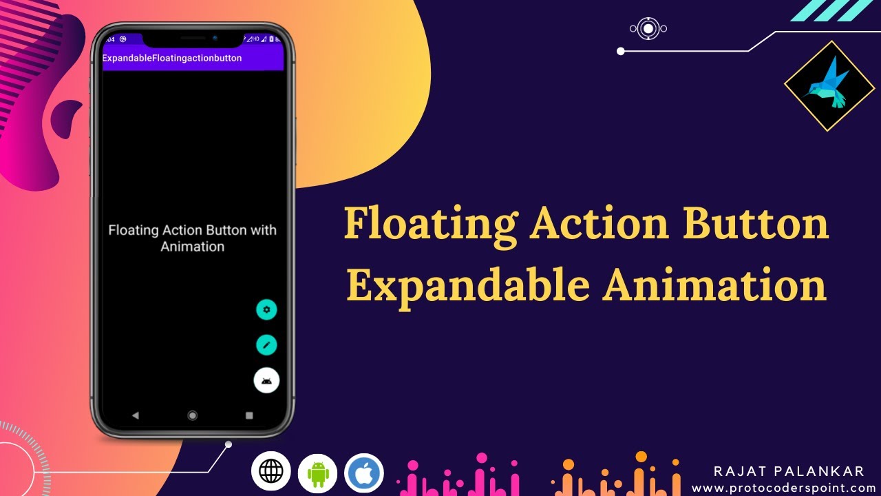 Android Floating Action Button Animation