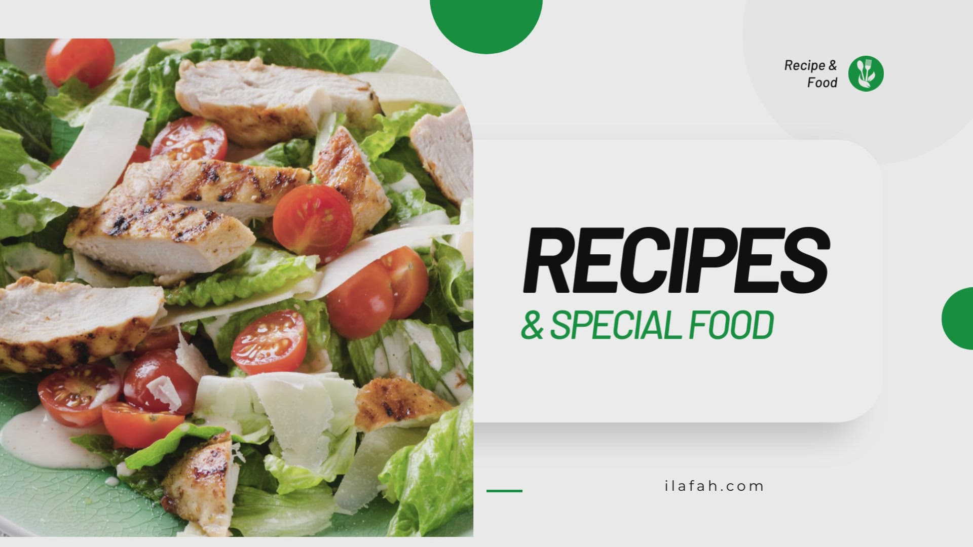 'Video thumbnail for Healthy Salad Chicken Recipe'