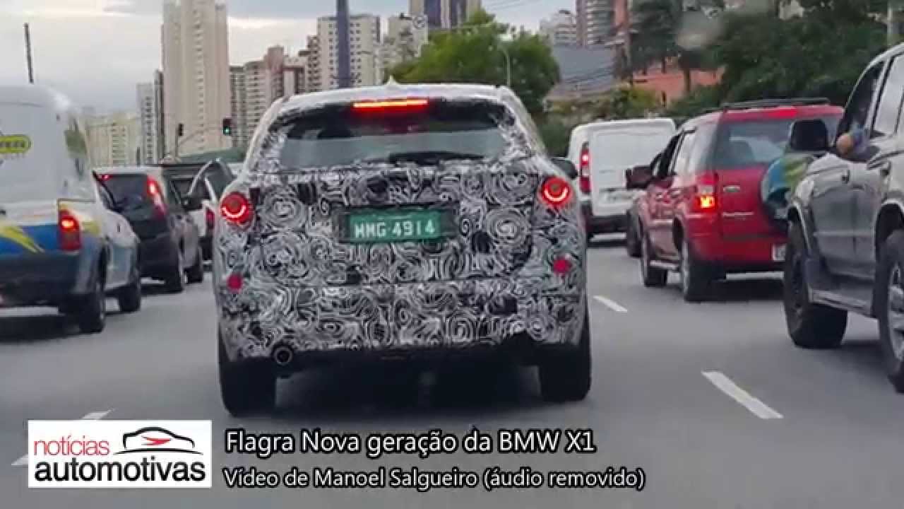 'Video thumbnail for Nova BMW X1 - Flagra - NoticiasAutomotivas.com.br'