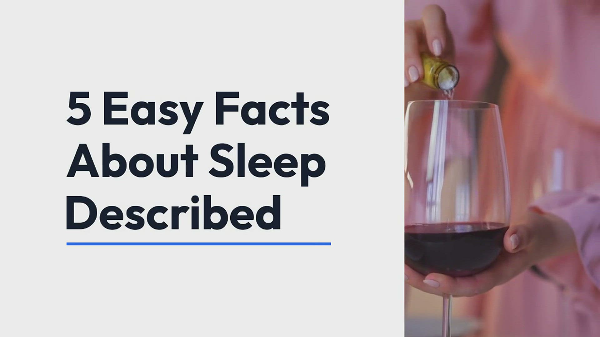 'Video thumbnail for 5 Easy Facts About Sleep Described - razmonweb'