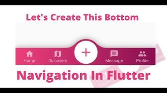 'Video thumbnail for Flutter Tutorial-Flutter Bottom Navigation Bar'