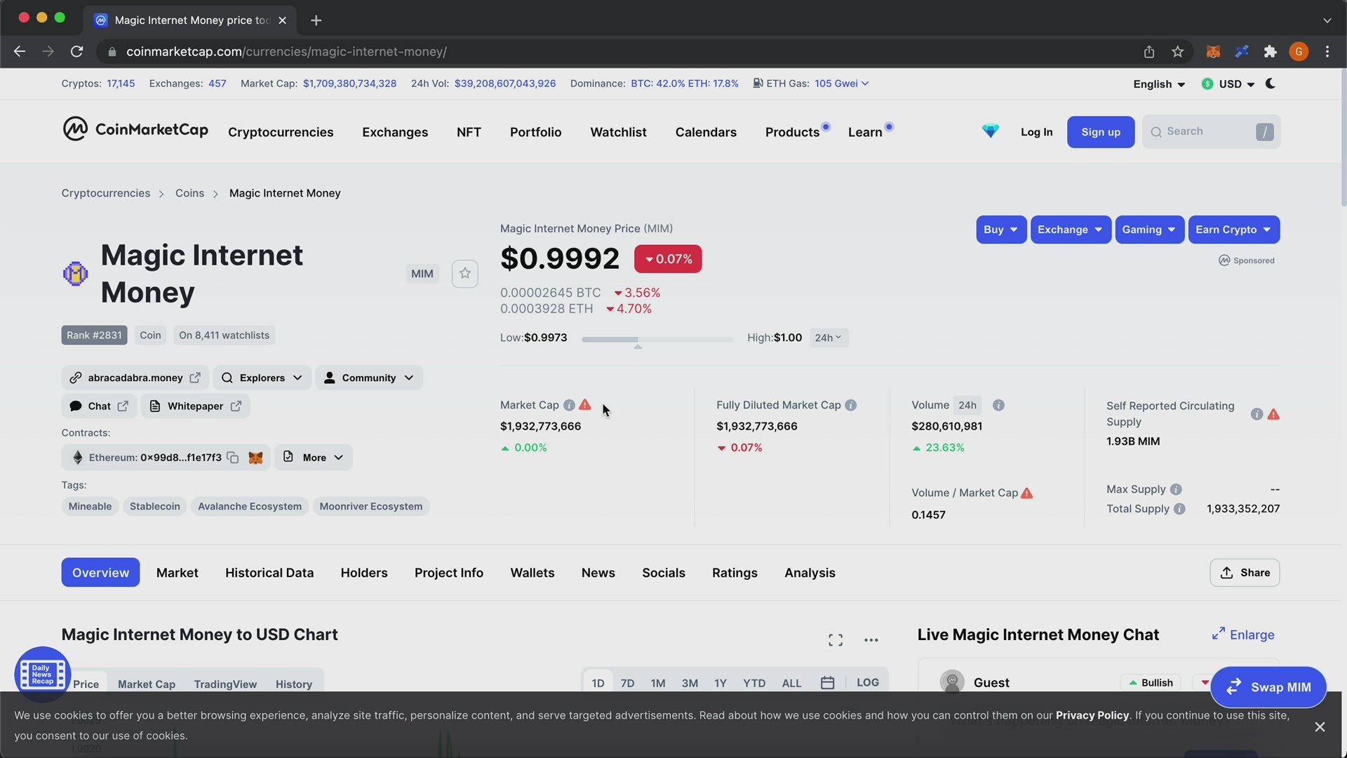 'Video thumbnail for How To Add MIM To Your Metamask Wallet'