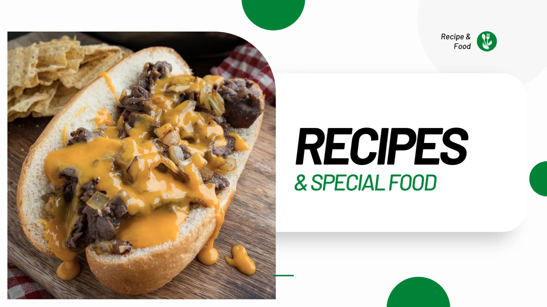 'Video thumbnail for Cheesesteak Recipe'