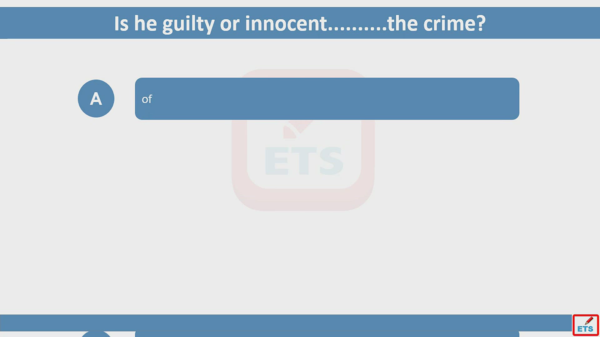 'Video thumbnail for English Prepositions: innocent of, jealous of, about/for/on, made of/from, negligent of'