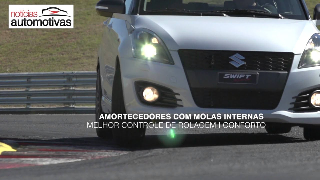 'Video thumbnail for Suzuki Swift Sport chega ao Brasil'