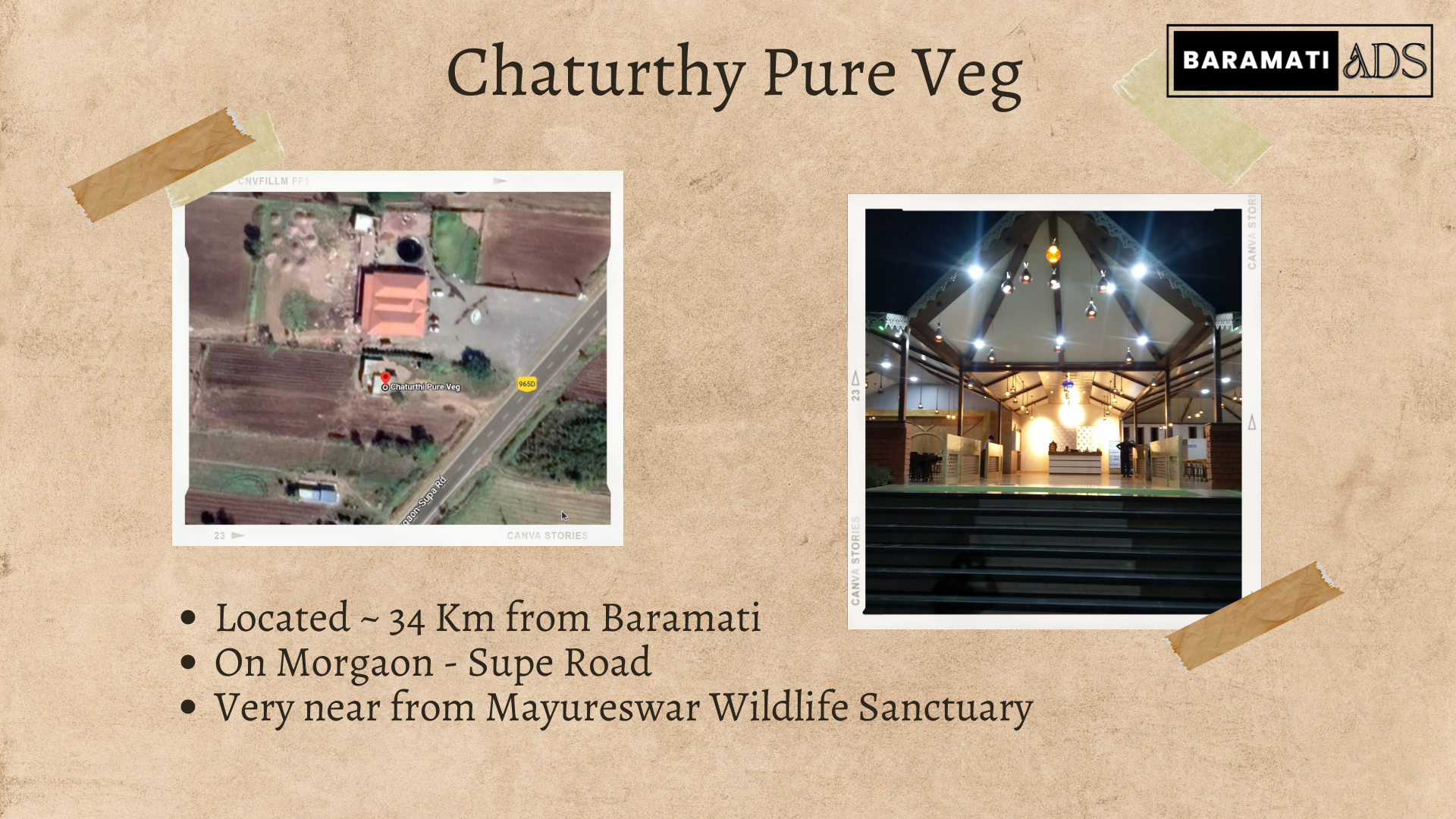 Video thumbnail for Chaturthi Pure Veg, Hotel at Moregaon-Supe Road