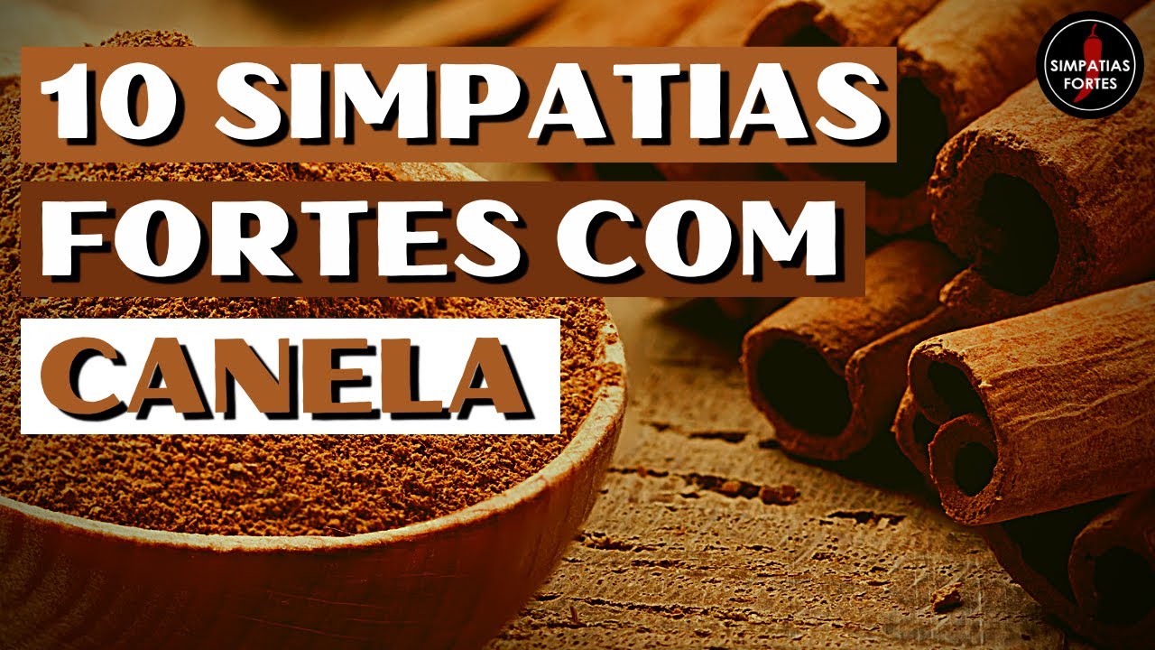 Video thumbnail for 10 SIMPATIAS FORTES COM CANELA - Simpatias para chamar dinheiro, prosperidade, amor e sedução 🔥💰🌹
