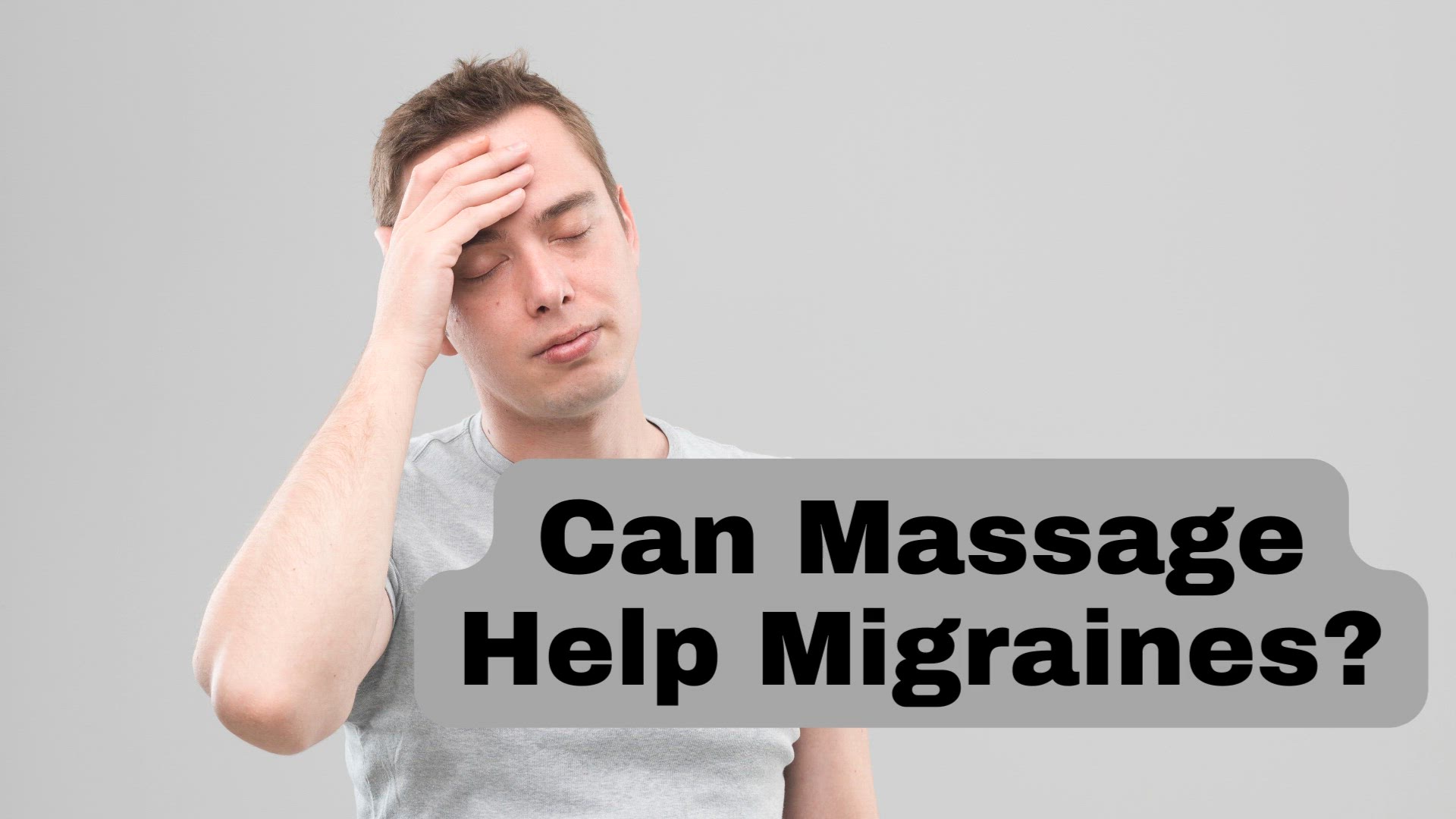 'Video thumbnail for Can Massage Help Migraines'