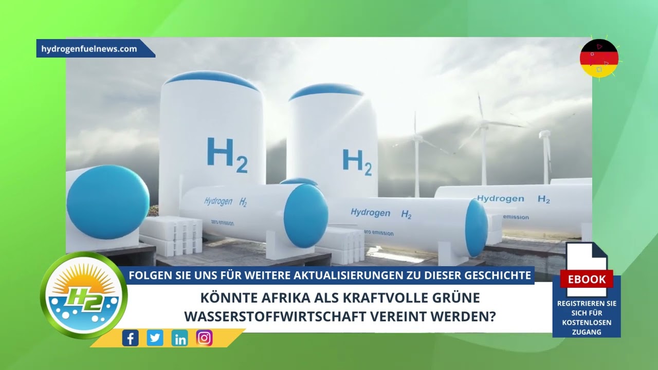 Video thumbnail for [German] Could Africa unite as a powerful green hydrogen economy?