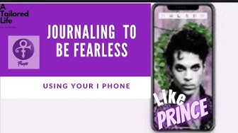 'Video thumbnail for Journaling to be FEARLESS | iPhone Journal Apple Notes hack | Productivity, Planner, and Mindfulness'