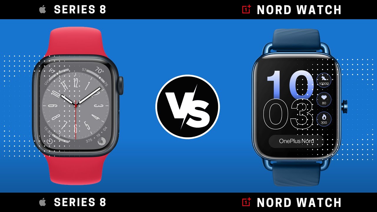 Video thumbnail for Apple Watch Series 8 vs OnePlus Nord Watch