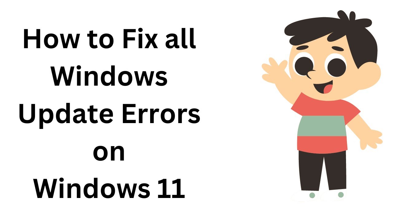 'Video thumbnail for How to Fix all Windows Update Errors on Windows 11?'