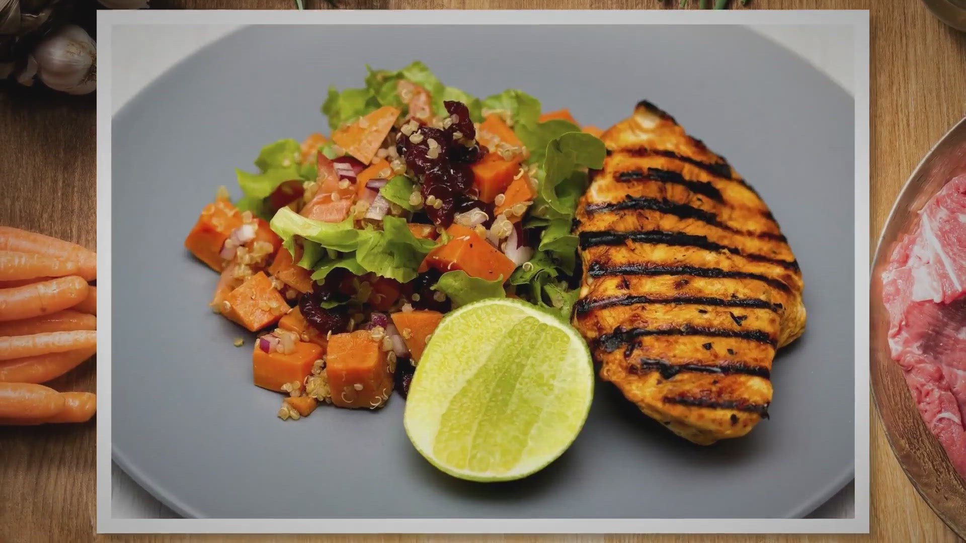 Video thumbnail for The Best Ever Indoor Grilled Chicken Recipe
