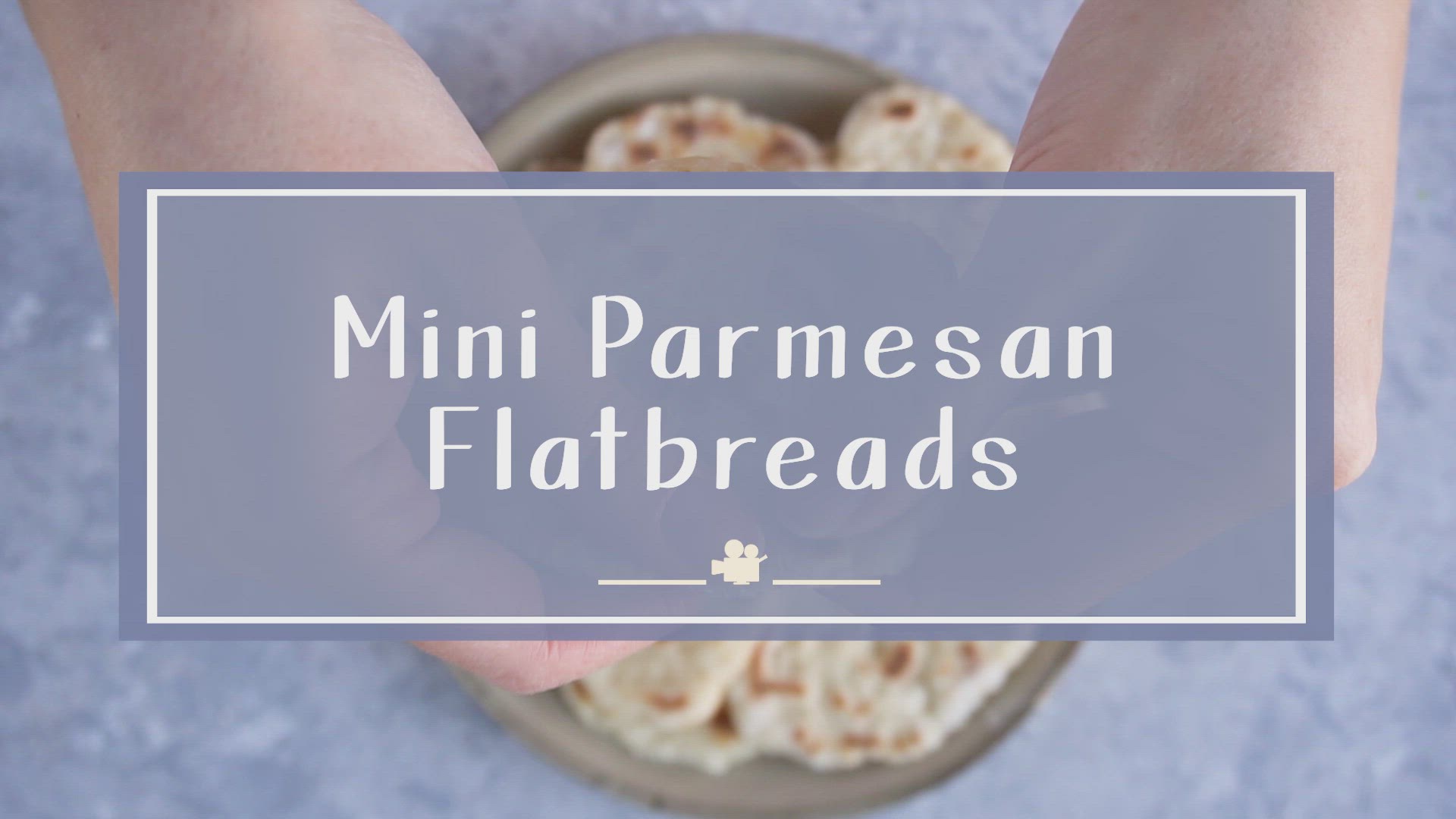 Video thumbnail for Mini Parmesan Flatbreads