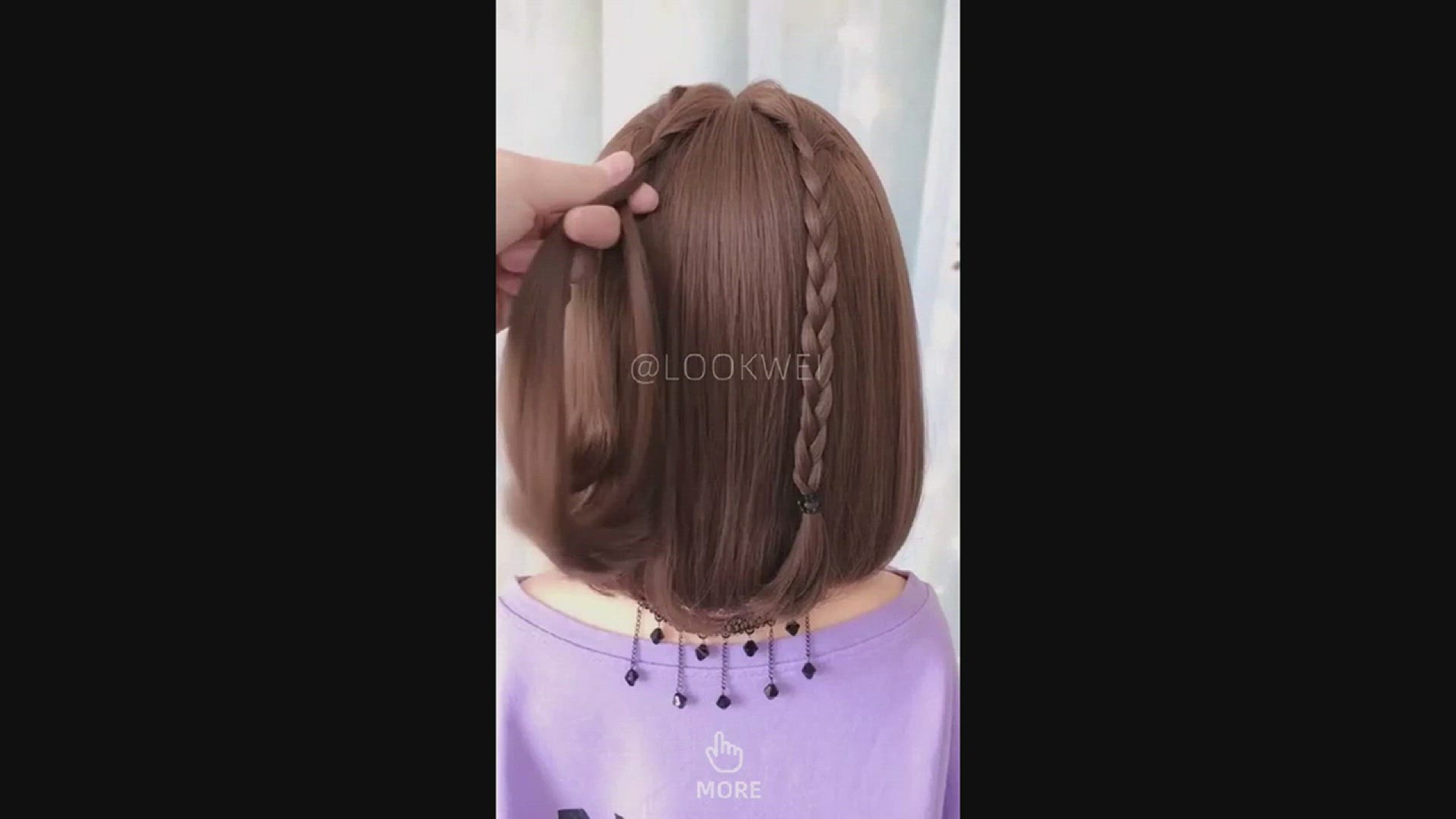 Video thumbnail for Hairstyles tutorial, hairstyles for long hair, Medium hair styles-21