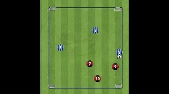 Video thumbnail for 4 goal soccer game for spacing