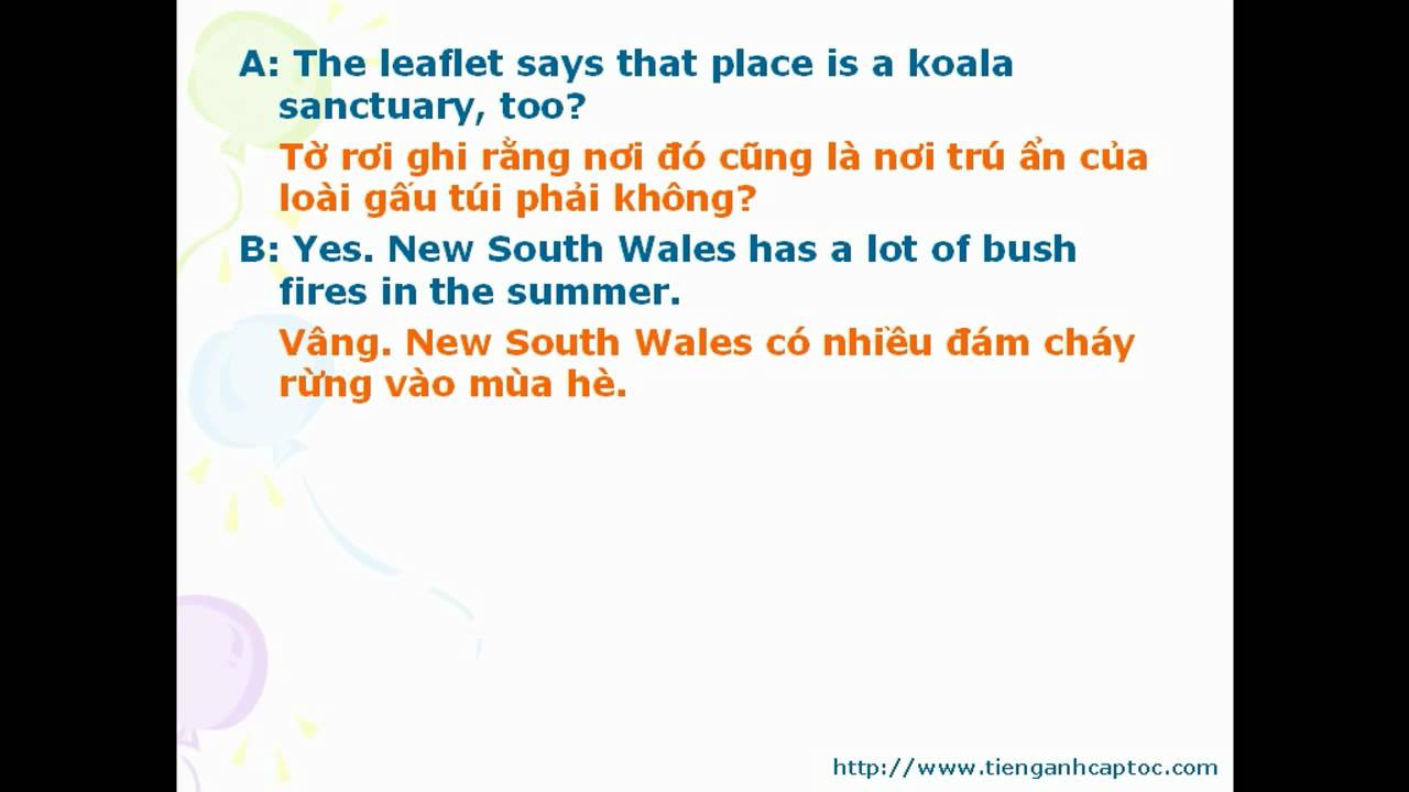 Video thumbnail for English For Tourists Unit 08 Dialogue 002