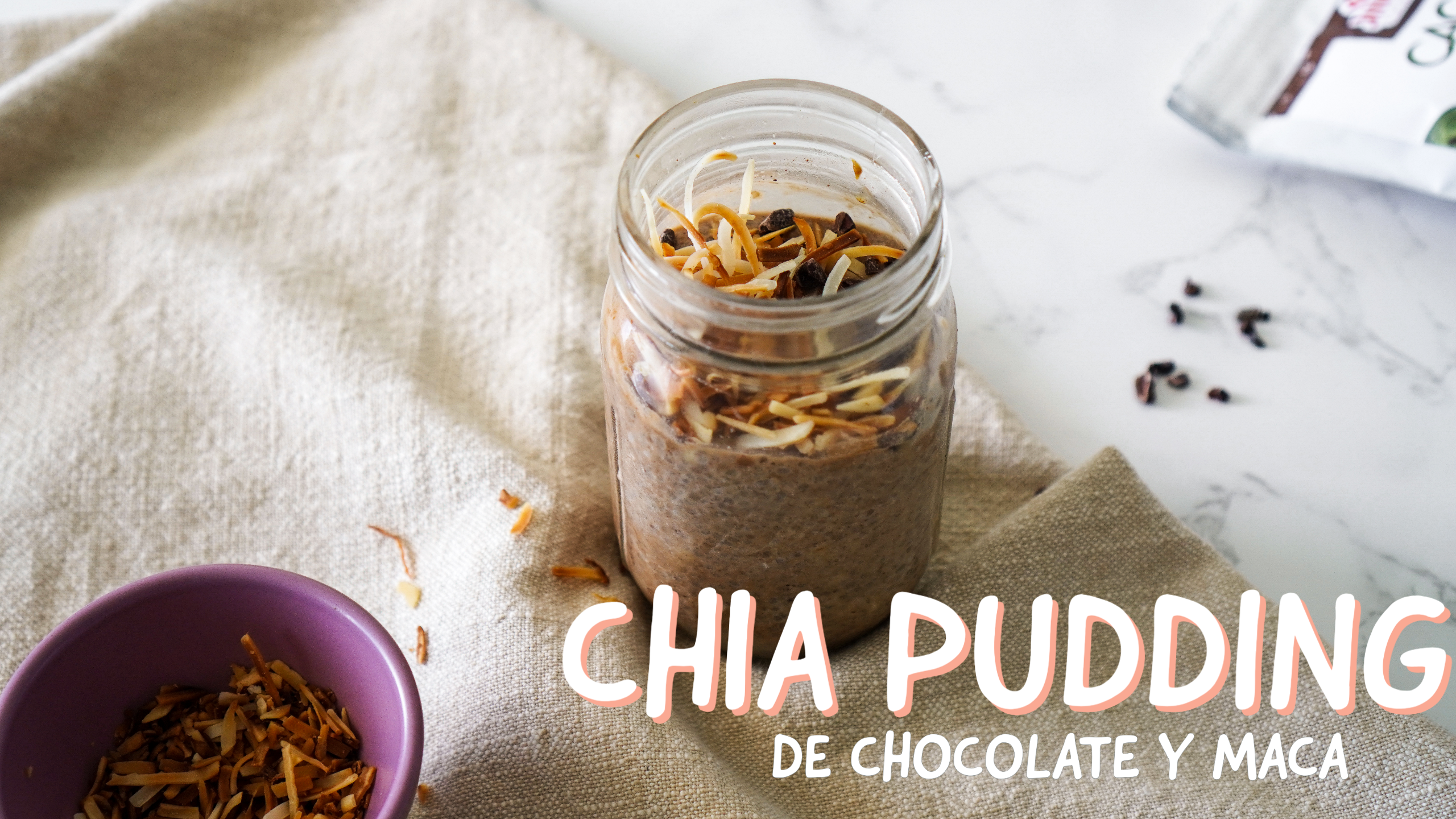 Video thumbnail for Chia pudding de chocolate y maca