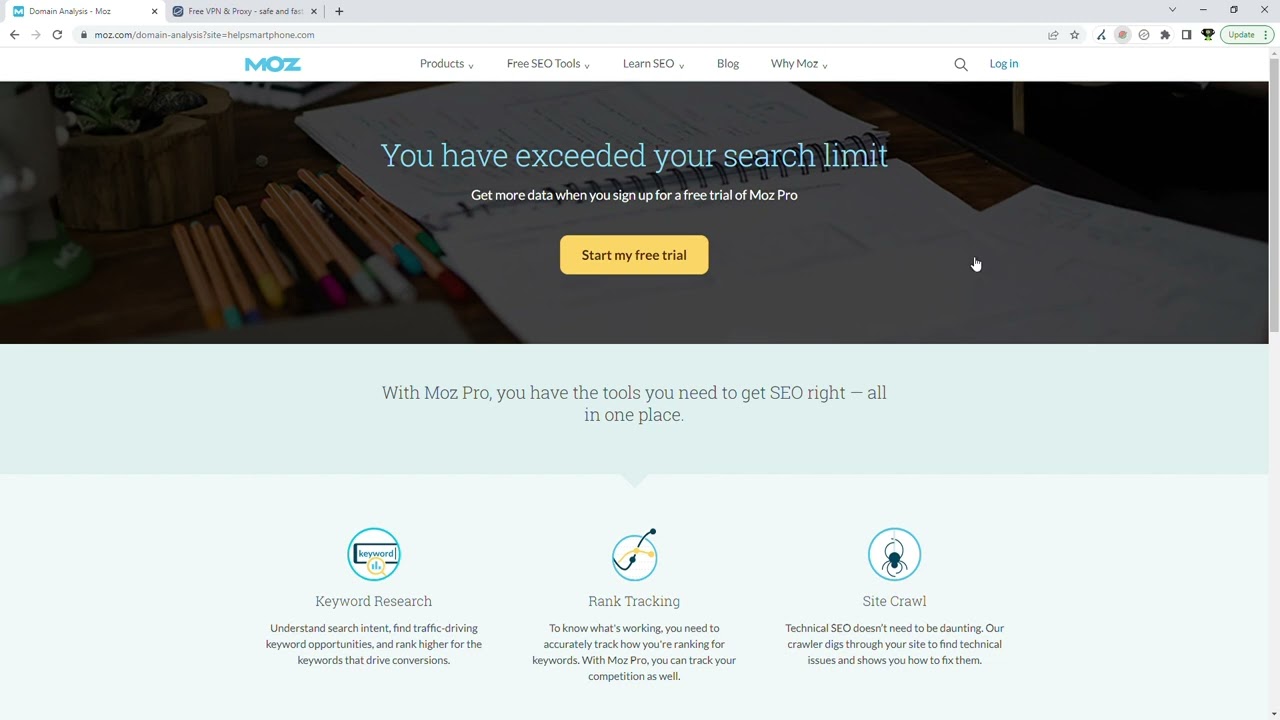 'Video thumbnail for find website domain authority'
