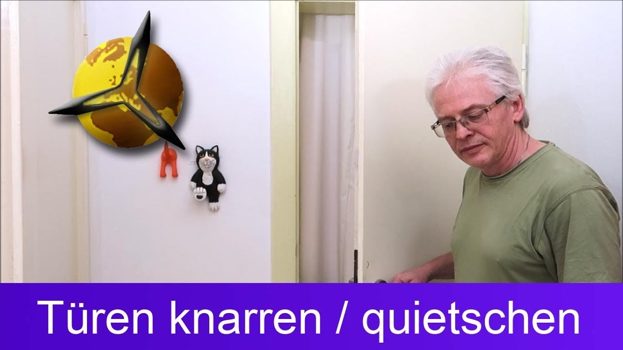 'Video thumbnail for Türen: Knarren und quietschen selber beseitigen'