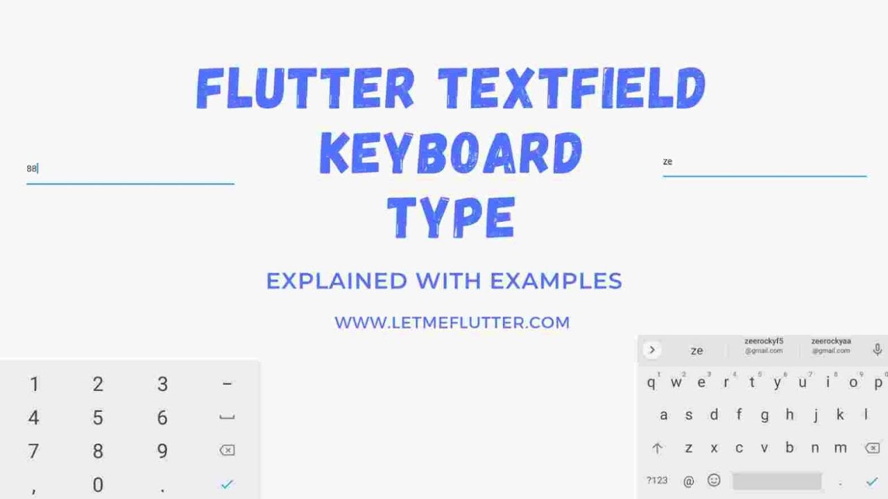 'Video thumbnail for Flutter Textfield Keyboard Type | Flutter Tutorial | Flutter For Beginners'