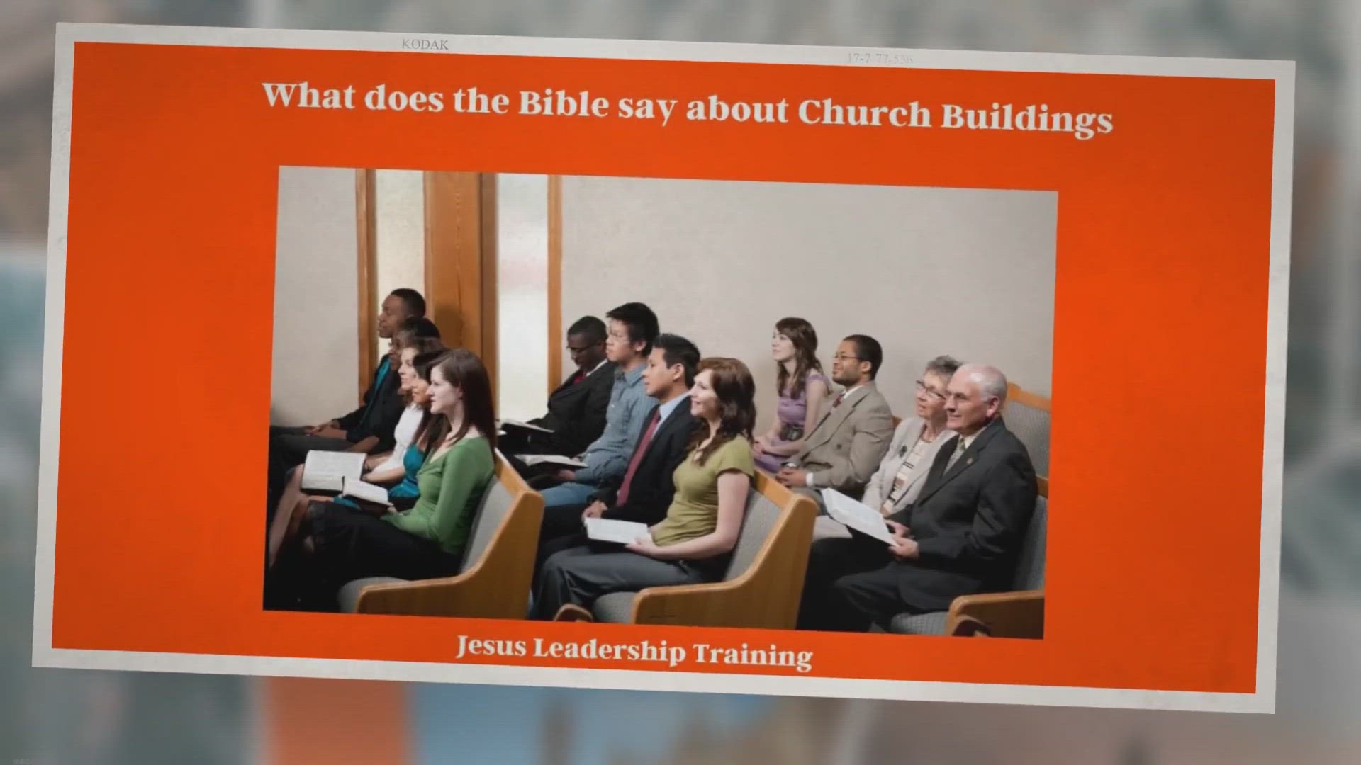 Video thumbnail for 14 Positives & Negatives: What does the Bible say about Church Buildings