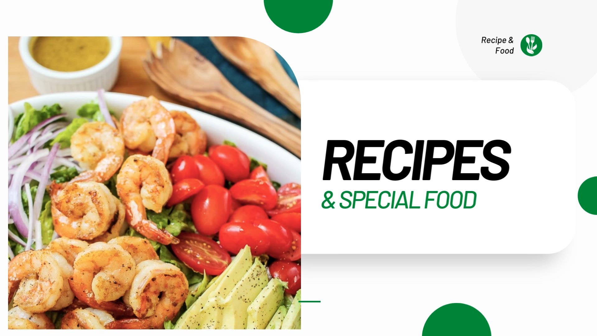 'Video thumbnail for Healthy Shrimp and avocado salad with lime dressing Recipe'