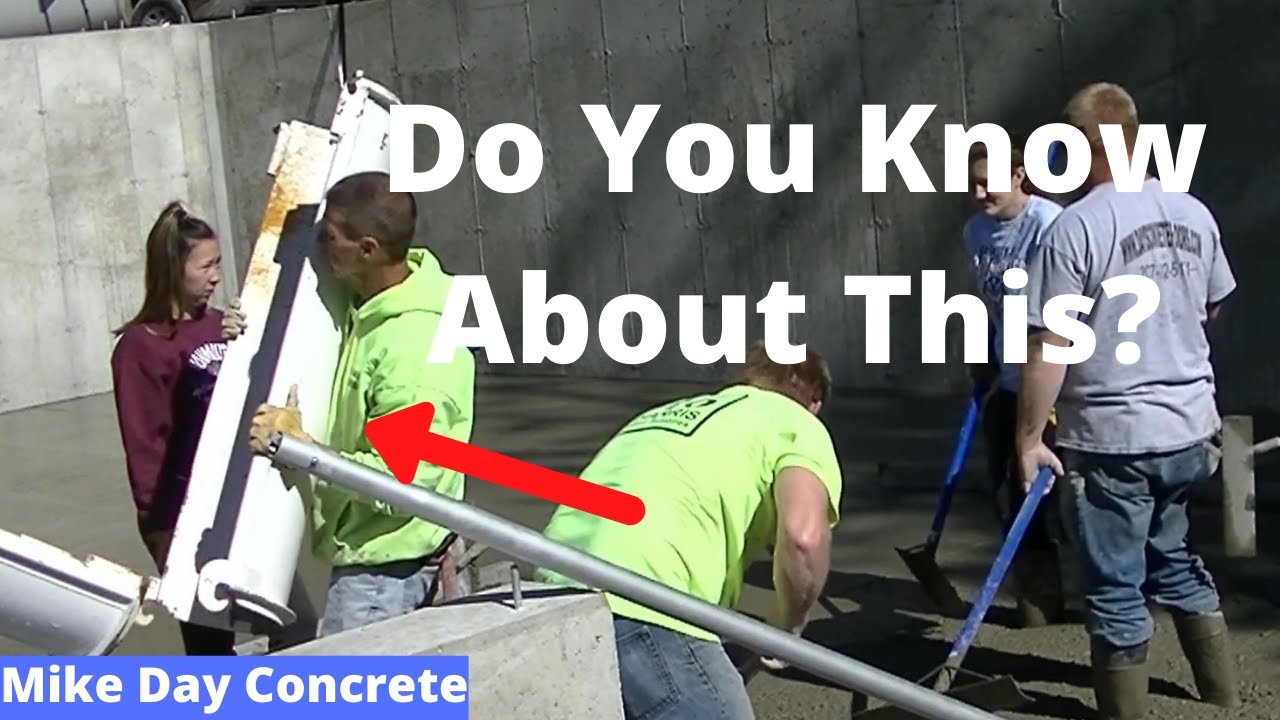 'Video thumbnail for How To Pour Concrete Floors Easier (My 2 Hacks!)'
