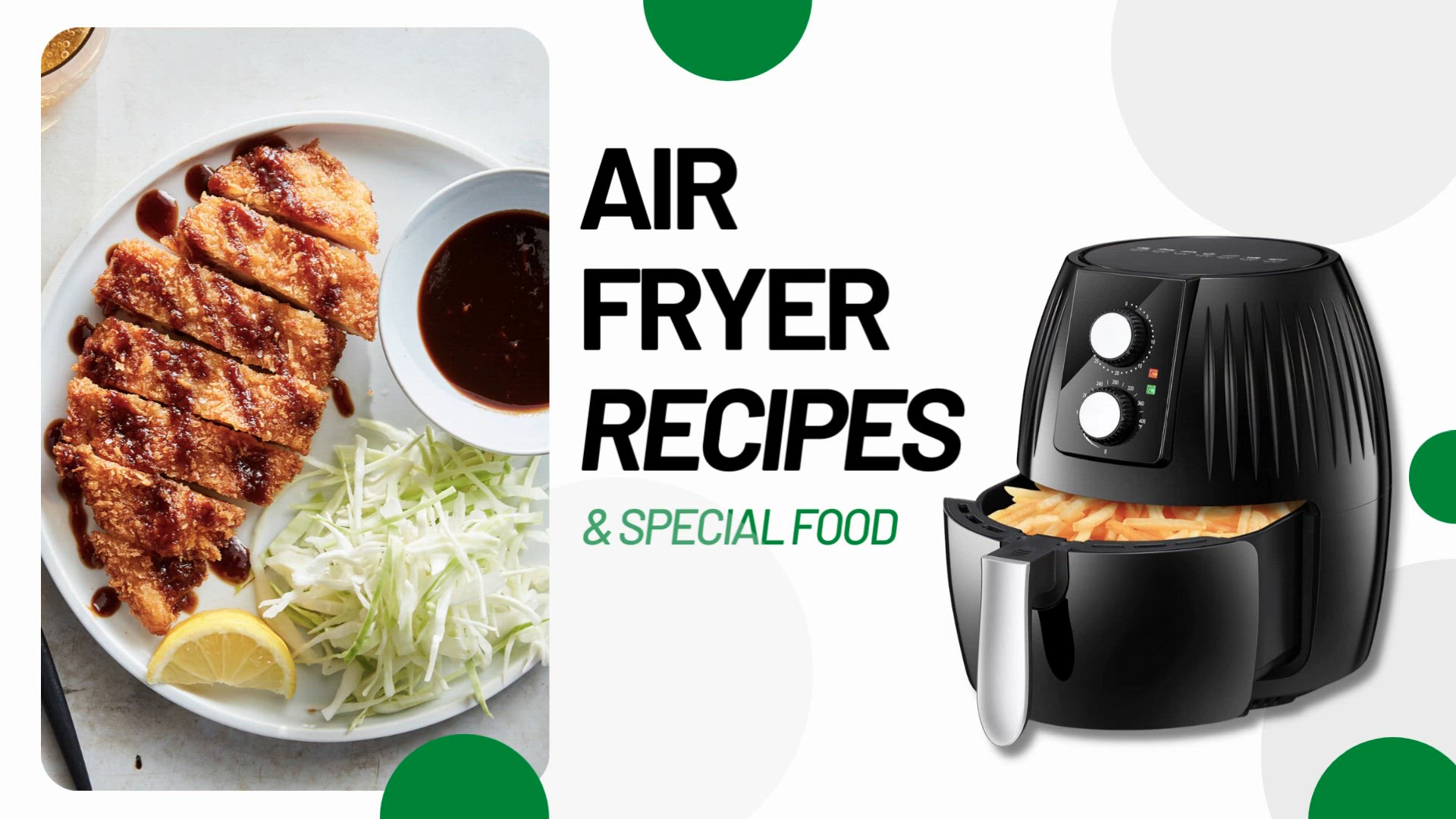 'Video thumbnail for Summer Air Fryer Recipes - Chicken Katsu with Homemade Katsu Sauce'