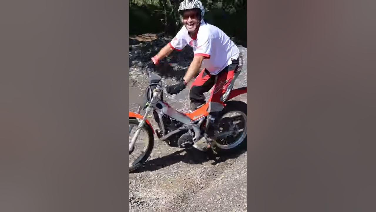 Video thumbnail for Trails Bike: Beta Rev3 | Wheelie and Skills Practice #Shorts