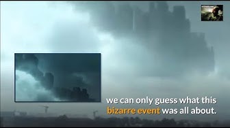 'Video thumbnail for Flying City Filmed Over China is Part Of Project Blue Beam'