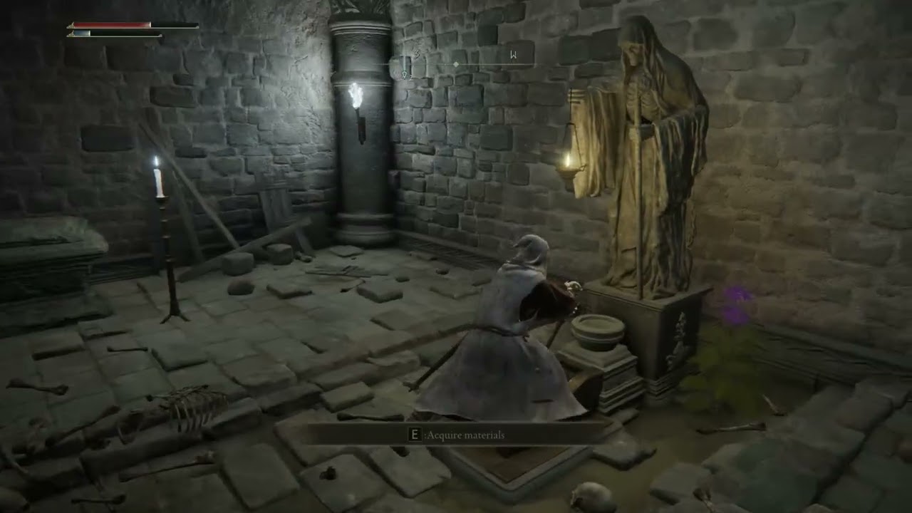 'Video thumbnail for Elden Ring Deathtouched Catacombs Walkthrough Black Knife Assassin Bos Fight Astrologer Mage'