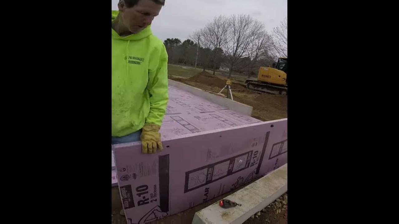 'Video thumbnail for Prep Work Before Pouring A Concrete Floor #Shorts'