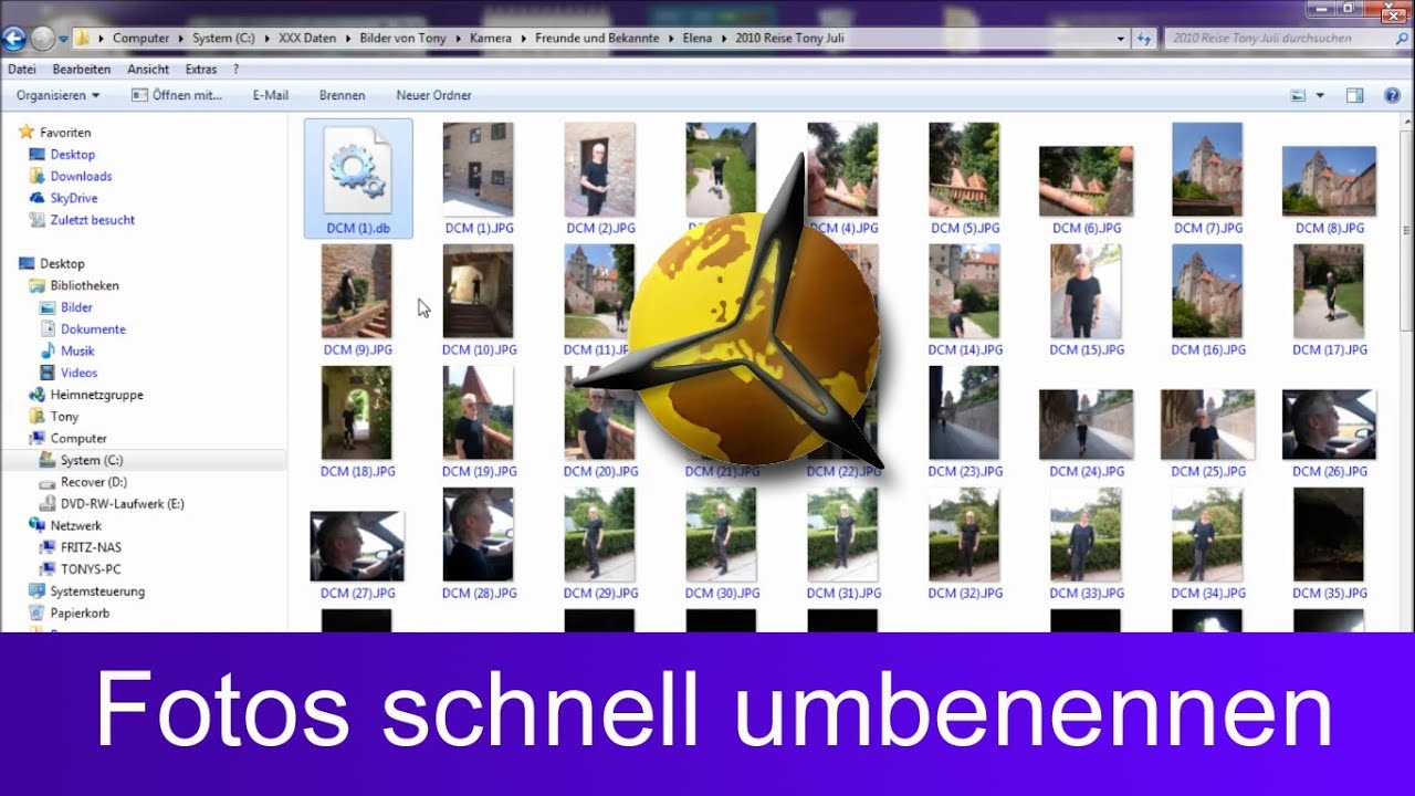 'Video thumbnail for Windows: Dateien, Bilder & Fotos schnell umbenennen'