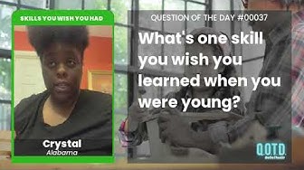Video thumbnail for Crystal wishes she'd learned financial literacy as a kid. Great point!