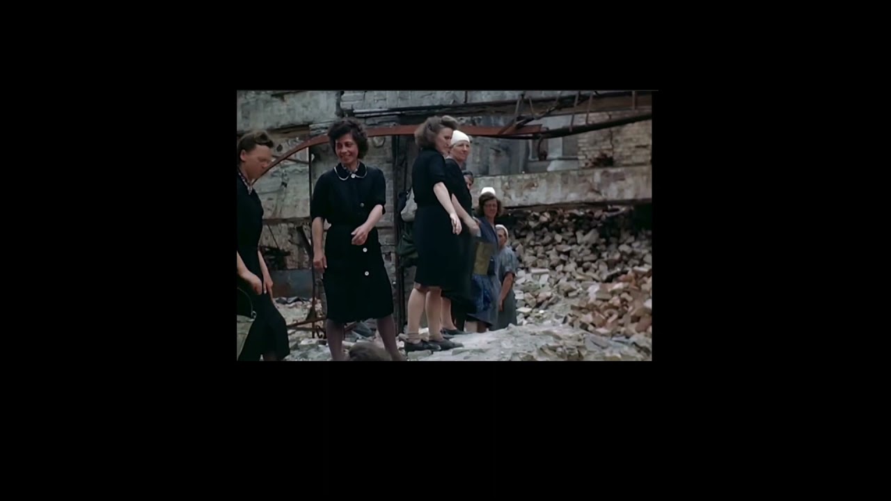 'Video thumbnail for Clearing the Ruins 1945'