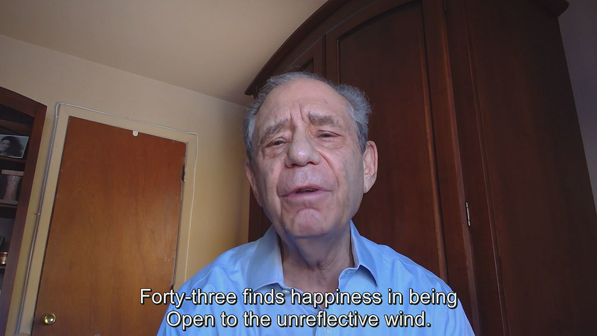 Video thumbnail for Forty-Three Finds Happiness in Being