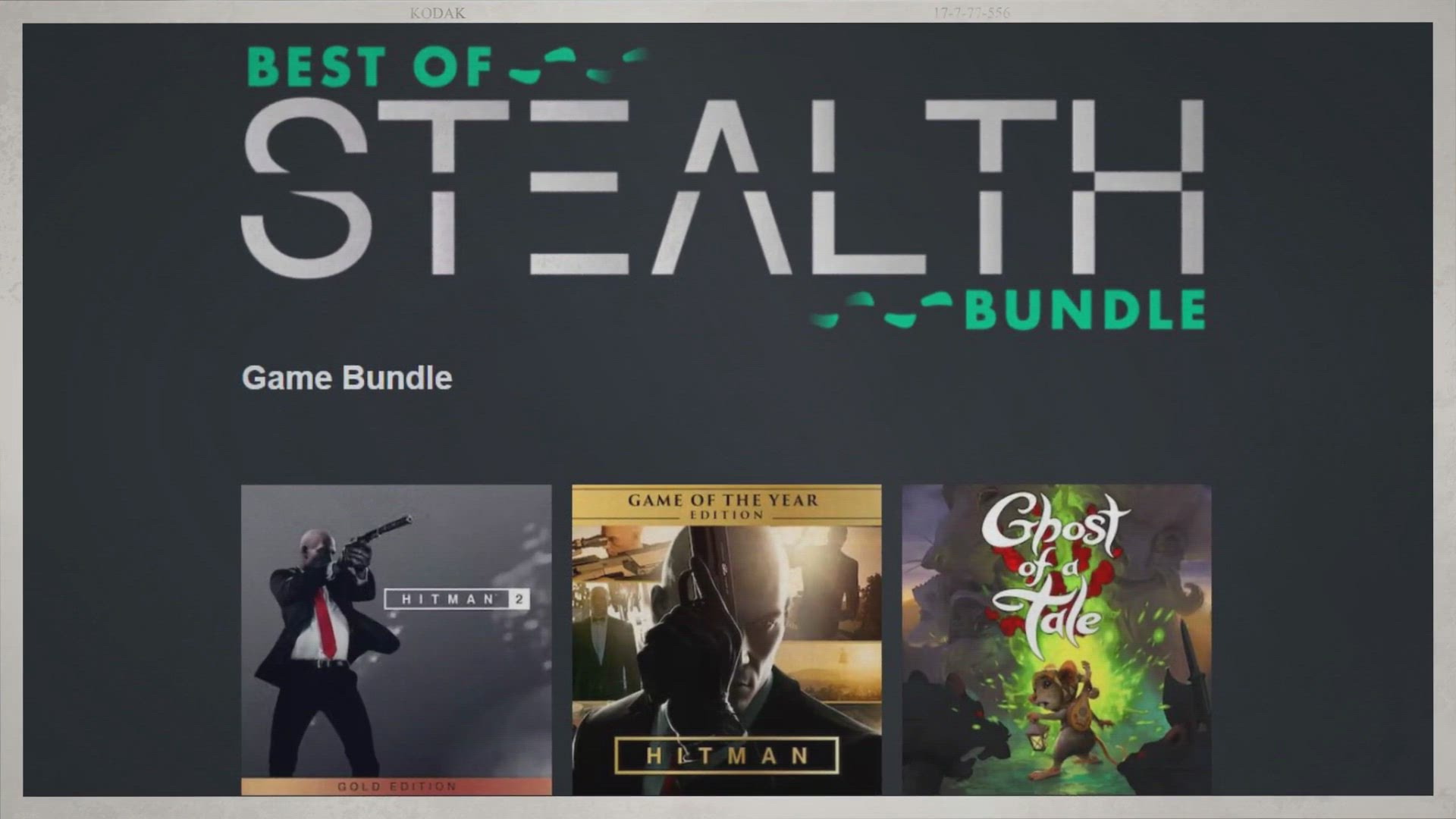 'Video thumbnail for Humble Bundle packs Hitman, Hitman 2, Styx, and more stealth games in holiday bundle'