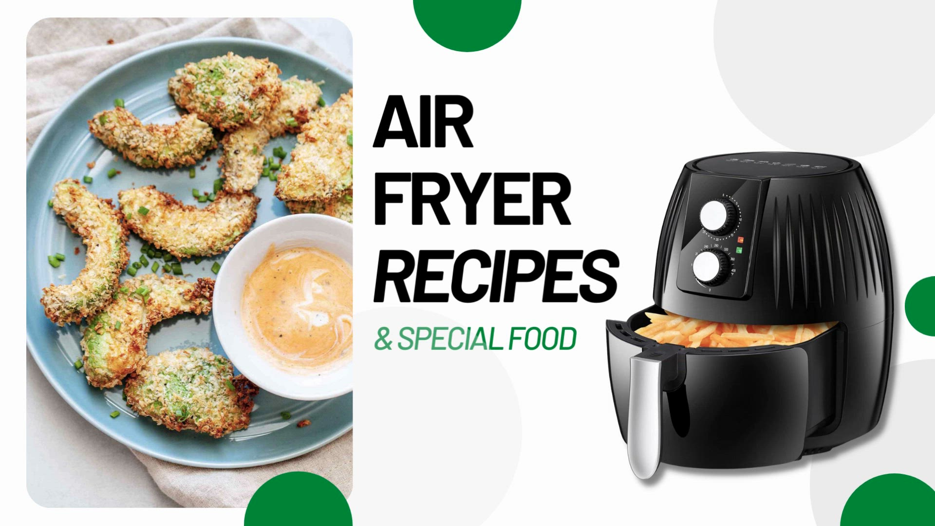 'Video thumbnail for Air Fryer Recipe - Avocado Fries'