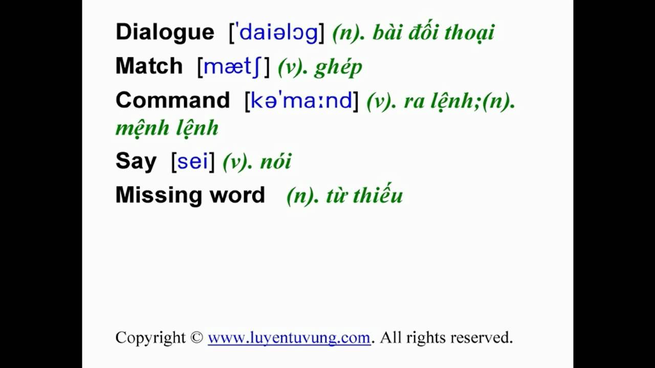 'Video thumbnail for Learn English Vocabulary - Grade 6 - Unit 02 - Lesson 01'