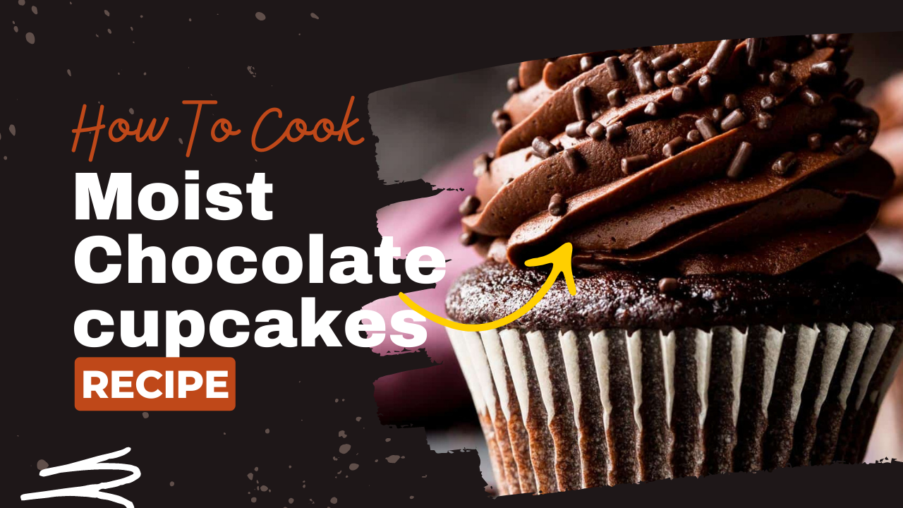 Video thumbnail for Easy Moist Chocolate cupcakes recipe