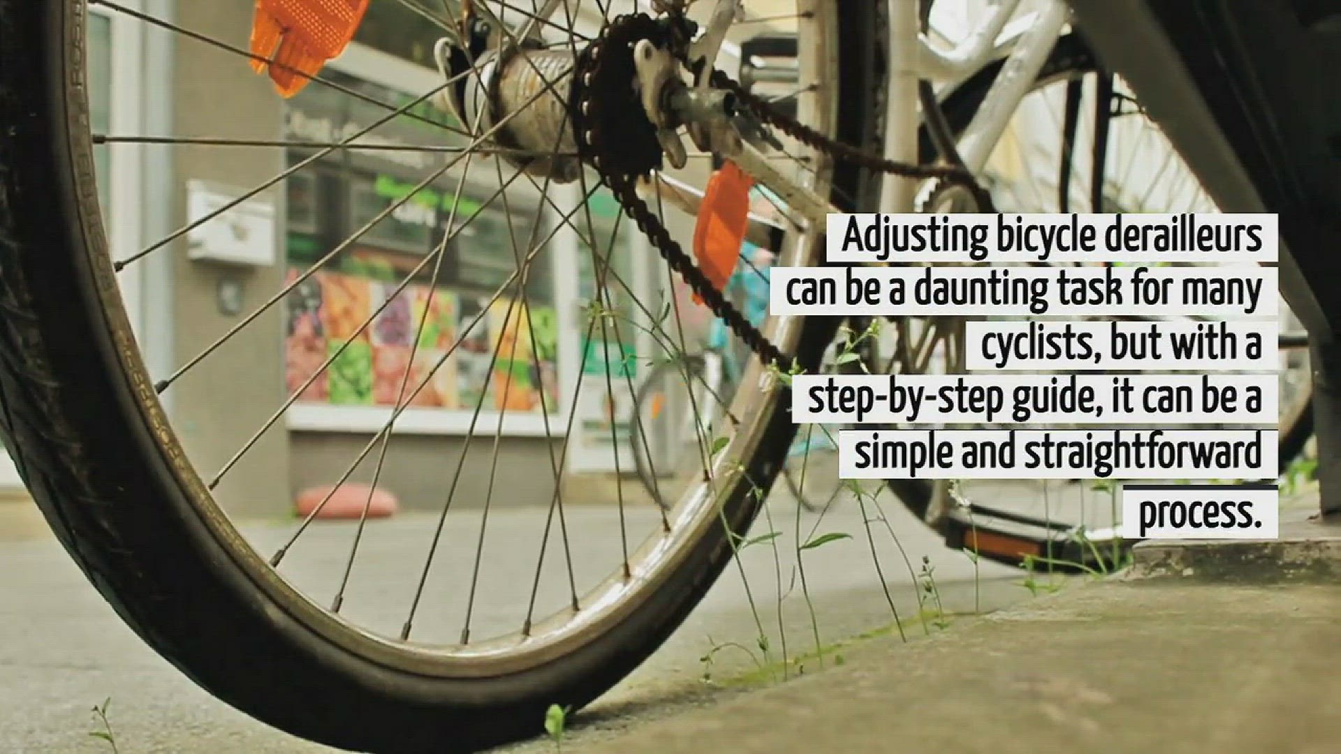 Video thumbnail for How To Adjust Bicycle Derailleur