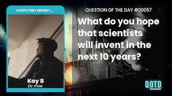 Video thumbnail for Kay's dream invention: electric flying cars. Good for the Earth, great for the soul!