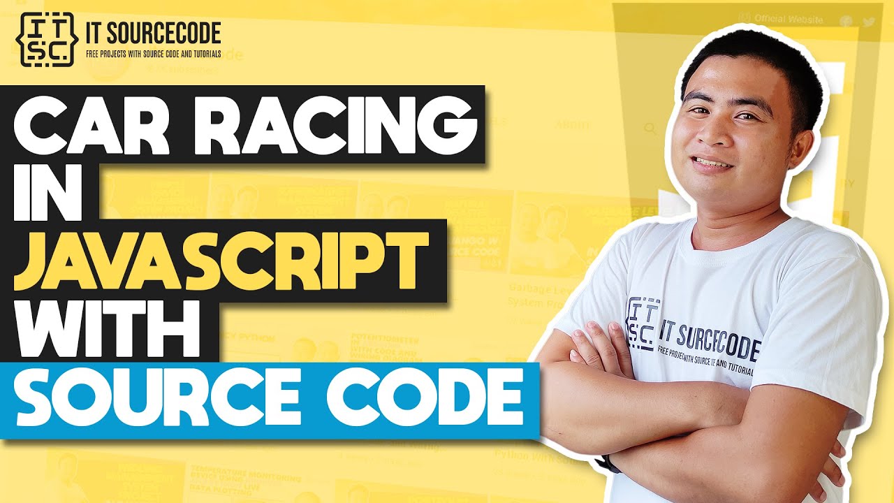 'Video thumbnail for Car Racing Game in JavaScript Code | JavaScript Projects with Source Code'