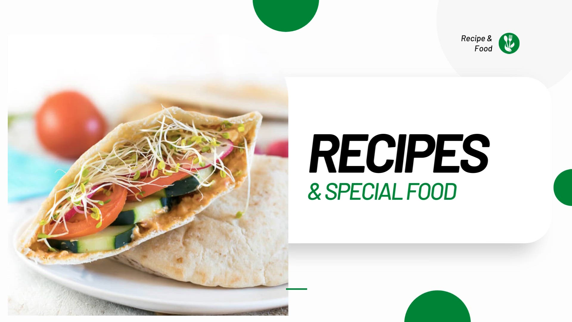 'Video thumbnail for Healthy Veggie and hummus pita pocket Recipe'